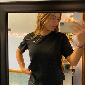 Black Nike workout top